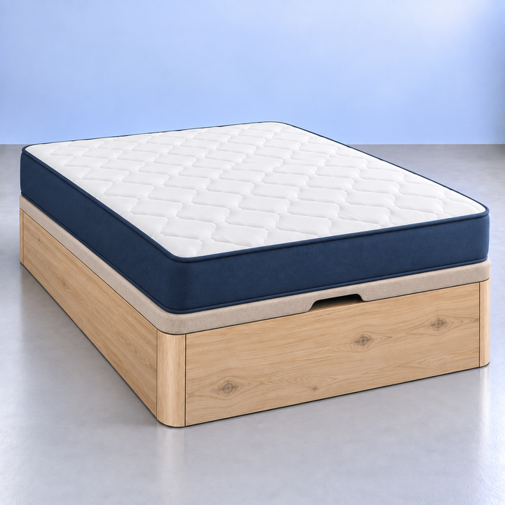 Pack dormitorio con canapé y colchón White