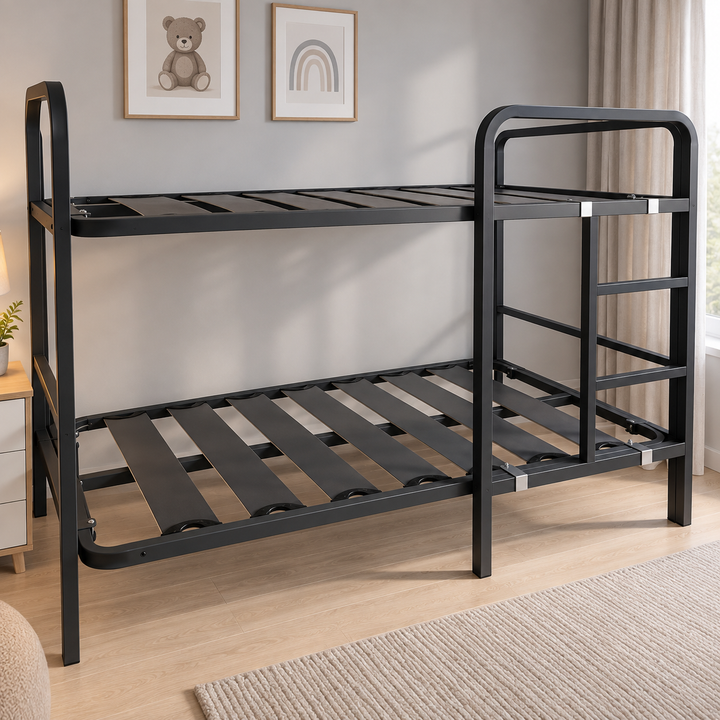 Litera metálica con escalera